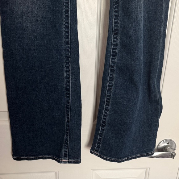 True Religion Blue Bootcut Jeans,Embroidered Bunny Patches, - Picture 5 of 9